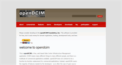 Desktop Screenshot of opendcim.org