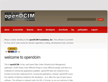 Tablet Screenshot of opendcim.org